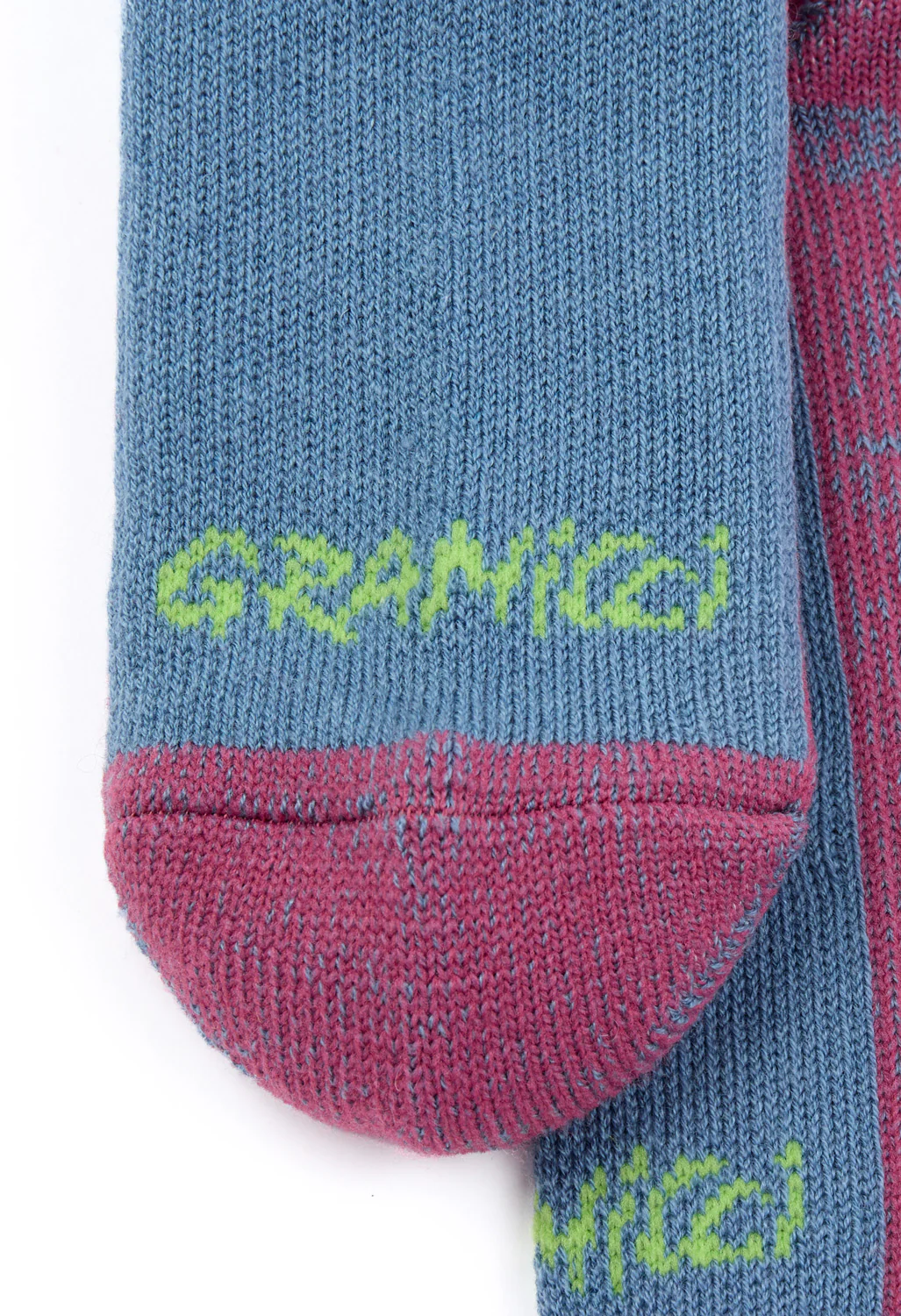Gramicci 2-Tone Merino Wool Socks - Berry - Image 2