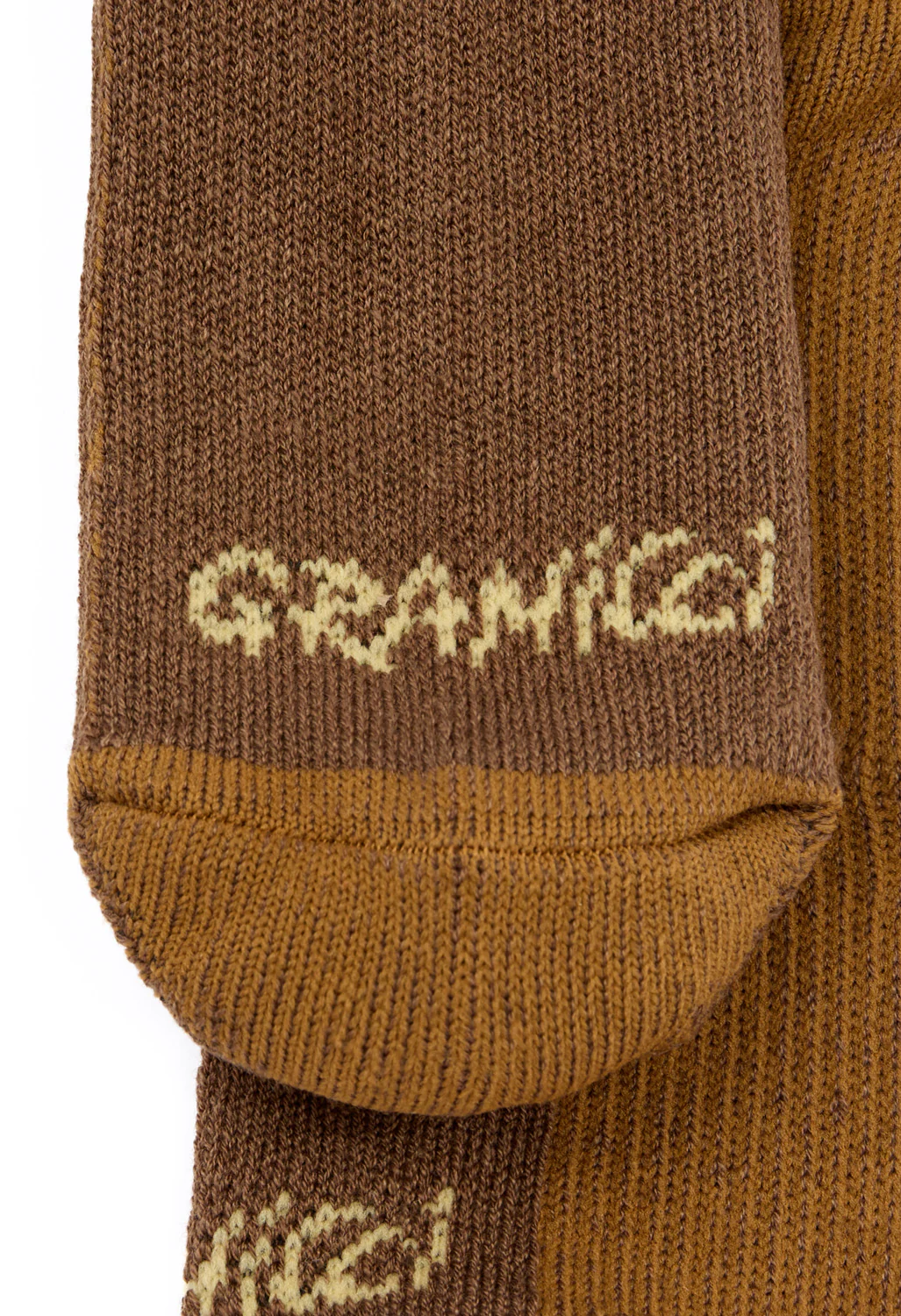 Gramicci 2-Tone Merino Wool Socks - Mustard - Image 2