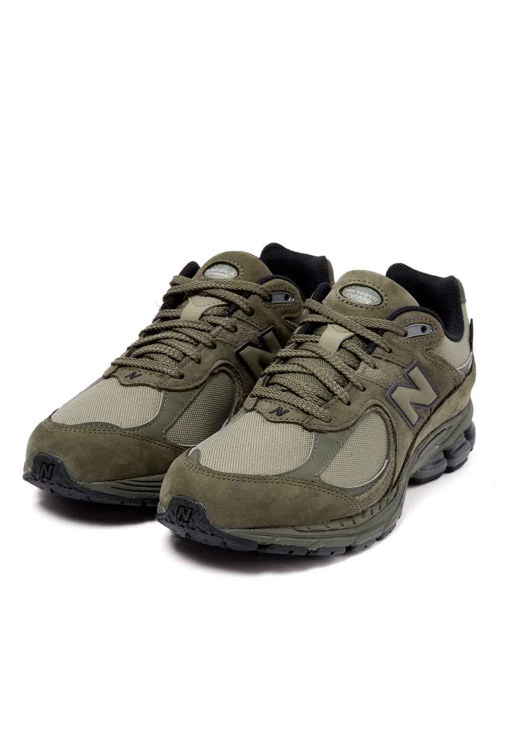 New Balance 2002R Trainers - Dark Camo / Dark Stoneware / Black - Image 3