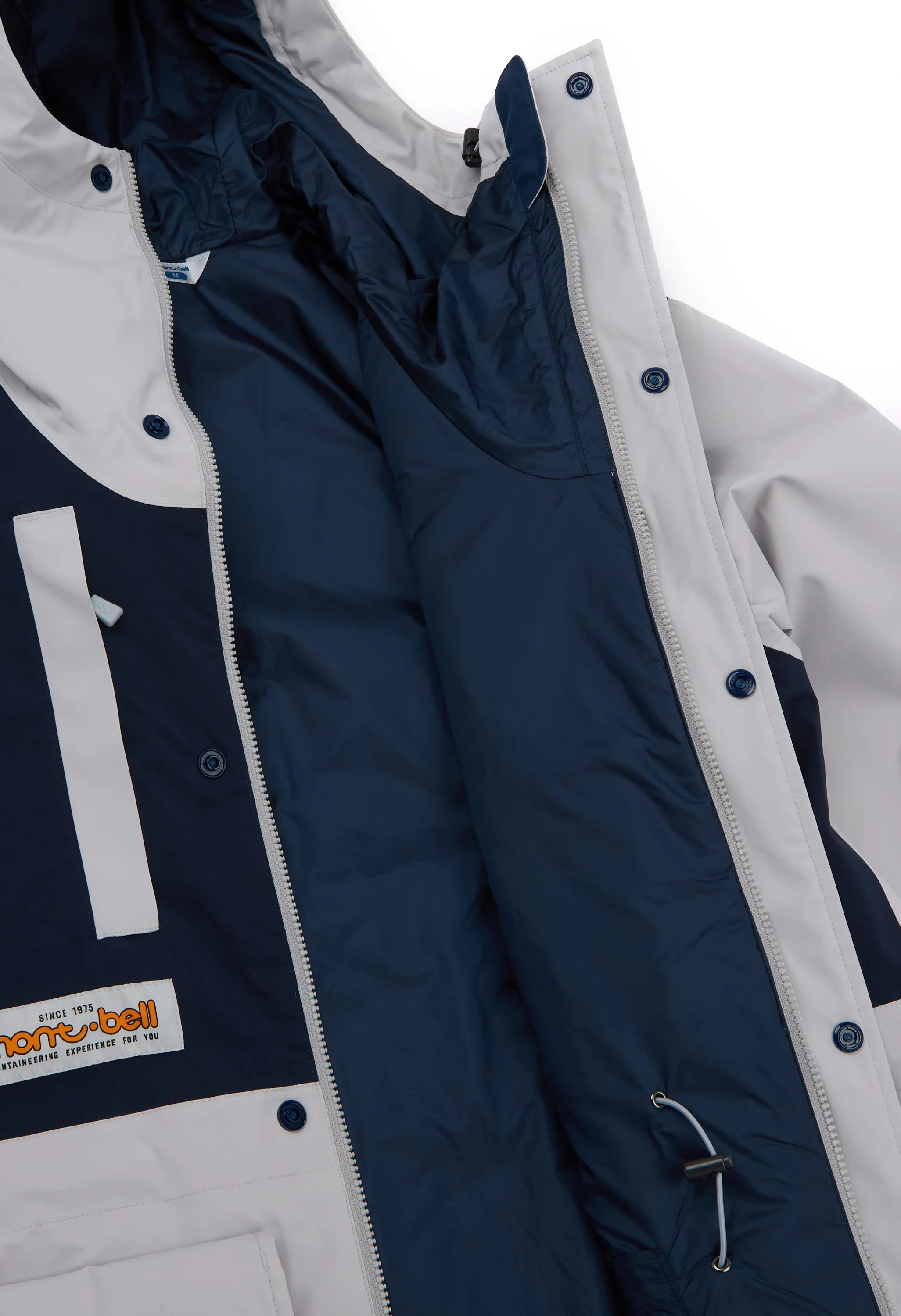 Montbell 50th Anniversary Dru Parka - Light Grey - Image 5