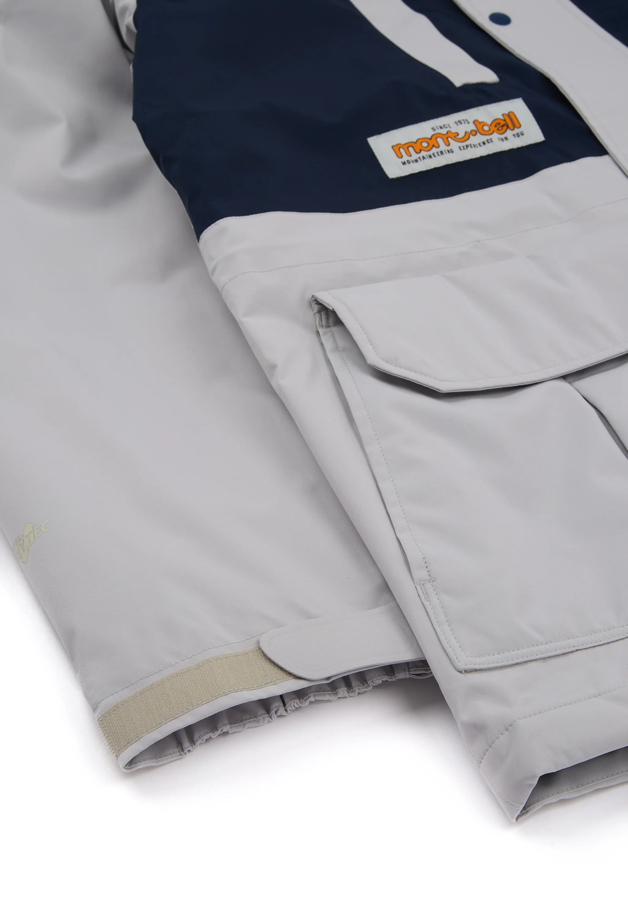 Montbell 50th Anniversary Dru Parka - Light Grey - Image 6