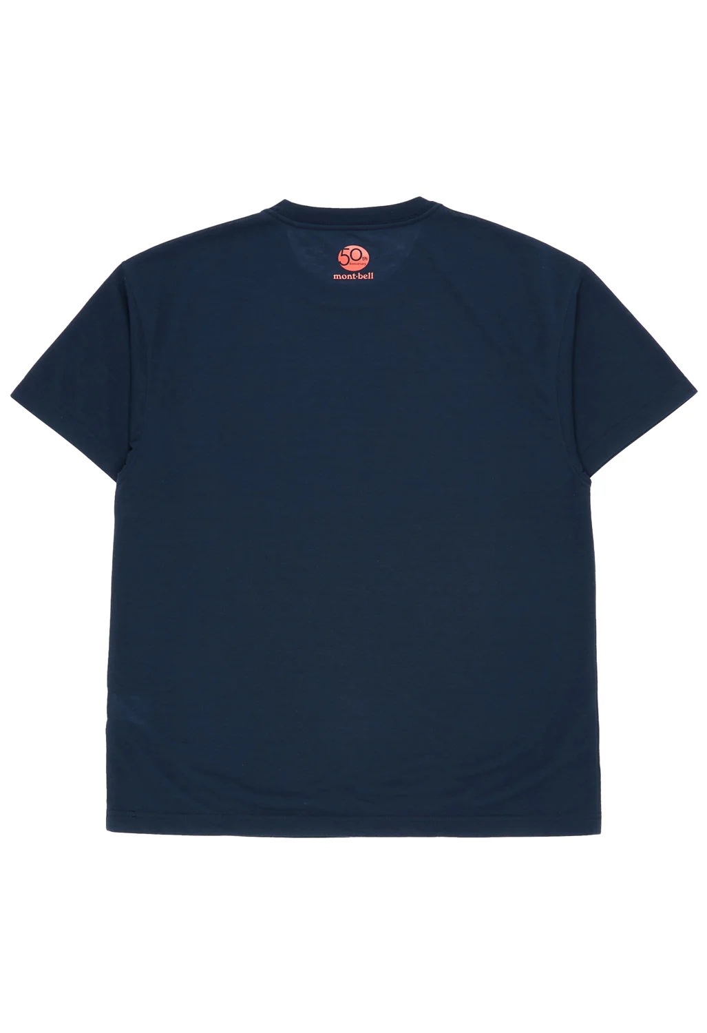 Montbell 50th Anniversary Men's Wickron Classic Montbell Logo T-Shirt - Navy - Image 2