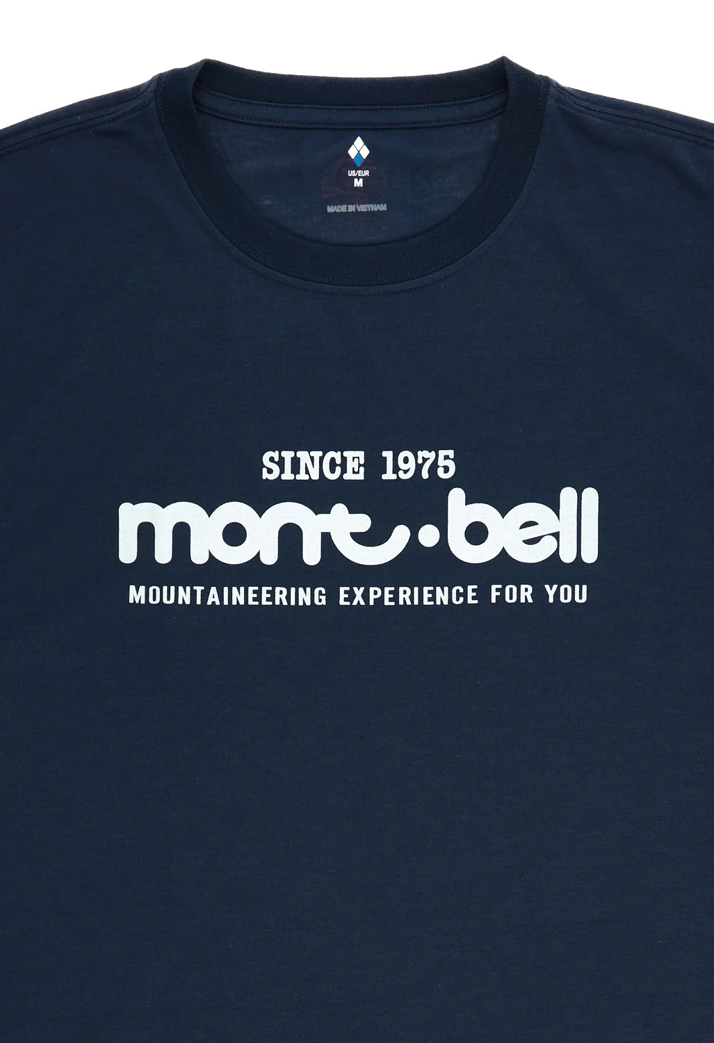 Montbell 50th Anniversary Men's Wickron Classic Montbell Logo T-Shirt - Navy - Image 3