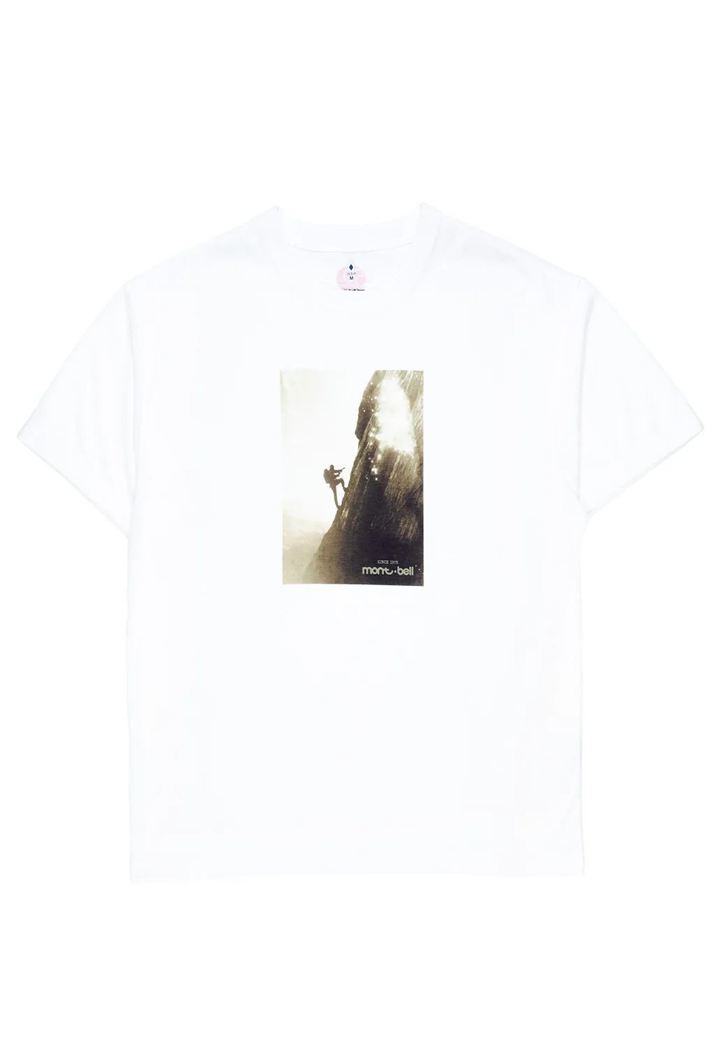 Montbell 50th Anniversary Men's Wickron Eiger 1969 T-Shirt - White
