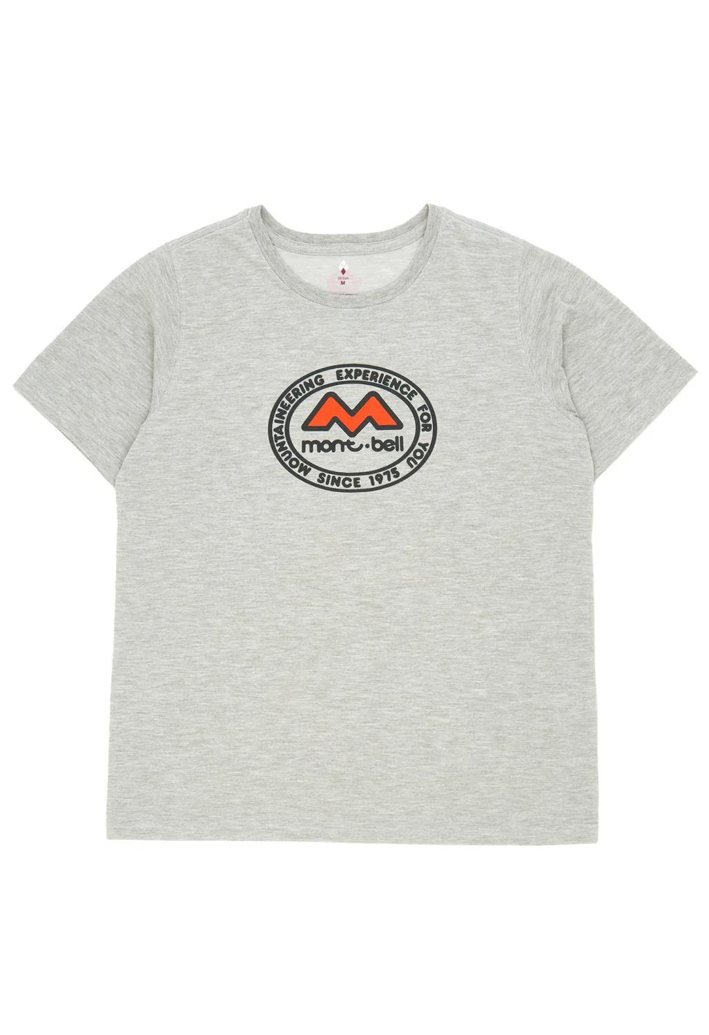 Montbell 50th Anniversary Women's Wickron Classic M Mark T-Shirt - L.Gray