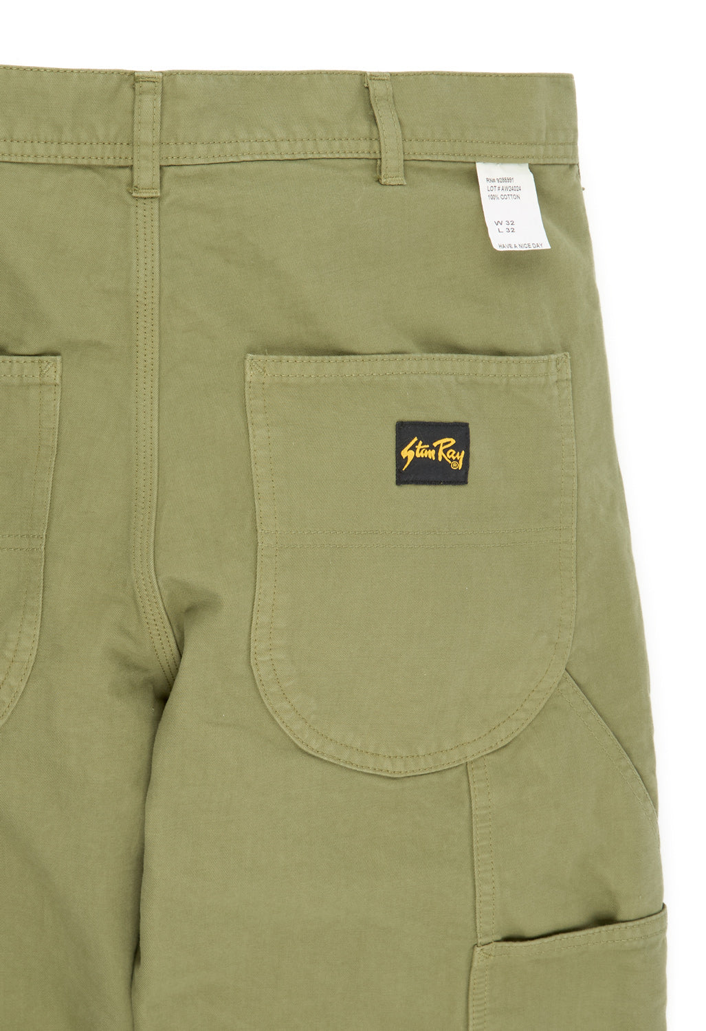 Stan Ray 80s Painter Pants - Olive Twill - Image 4