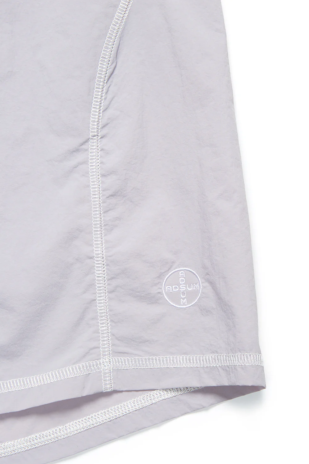Adsum Men's Overlock Seam Shorts - Lilac - Image 3