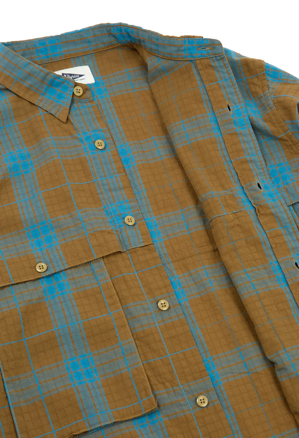 Pilgrim Surf + Supply Albert Field Shirt - Brown - Image 4