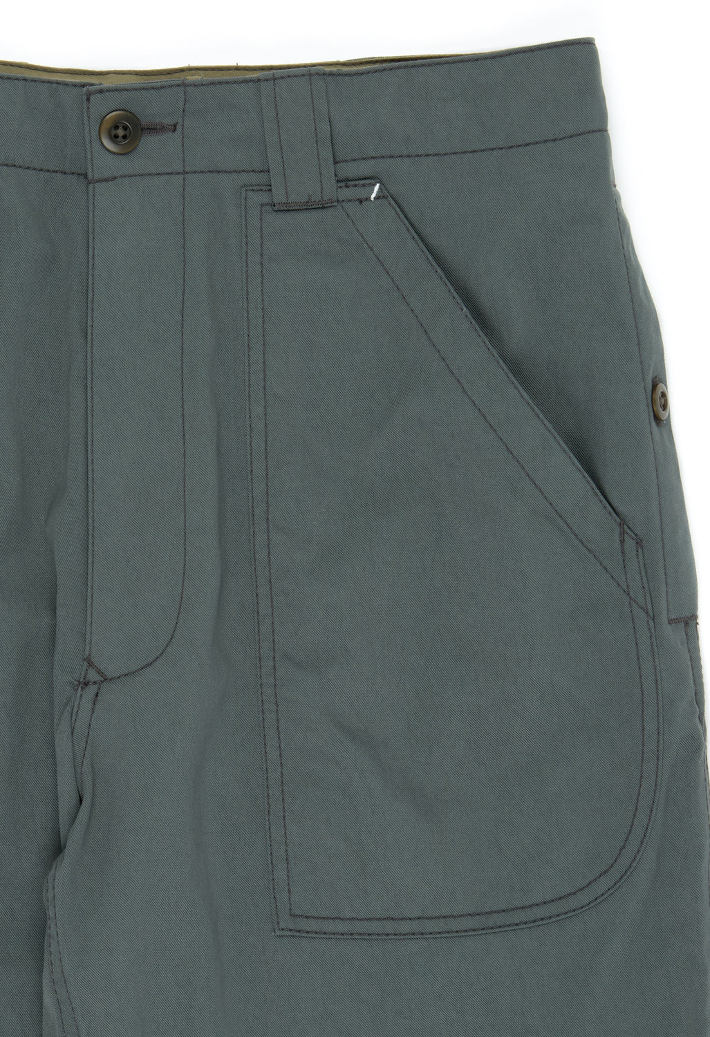 Pilgrim Surf + Supply Alpine Fatigue Pants - Dark Green - Image 3