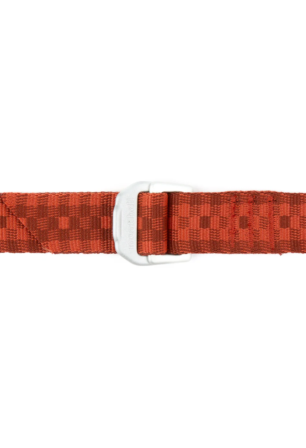 Montbell Aluminum Buckle Web Belt - Red - Image 2