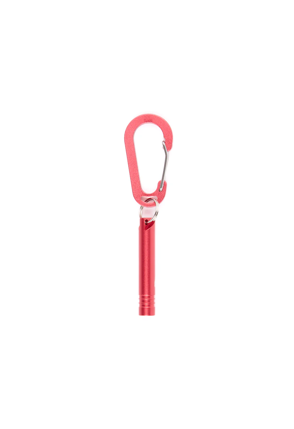 Montbell Aluminum Whistle Small - Vermillion - Image 2