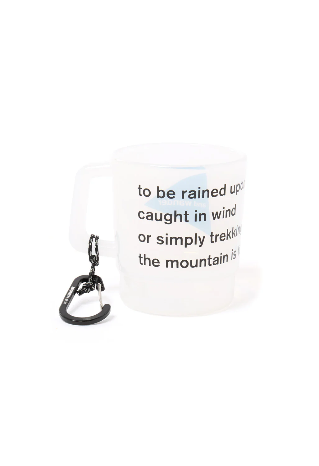 and wander And Wander Logo PP Mug - Off White - Image 2