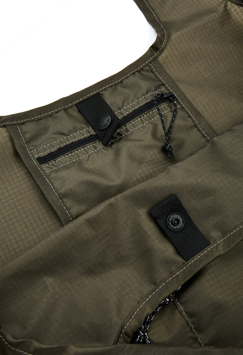 and wander Crispy Rip Grocery Pocket Bag - Khaki - Image 4