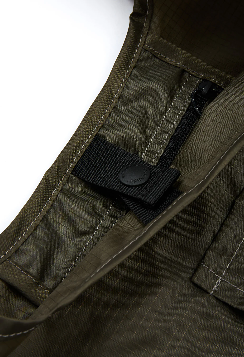 and wander Crispy Rip Grocery Pocket Bag - Khaki - Image 5