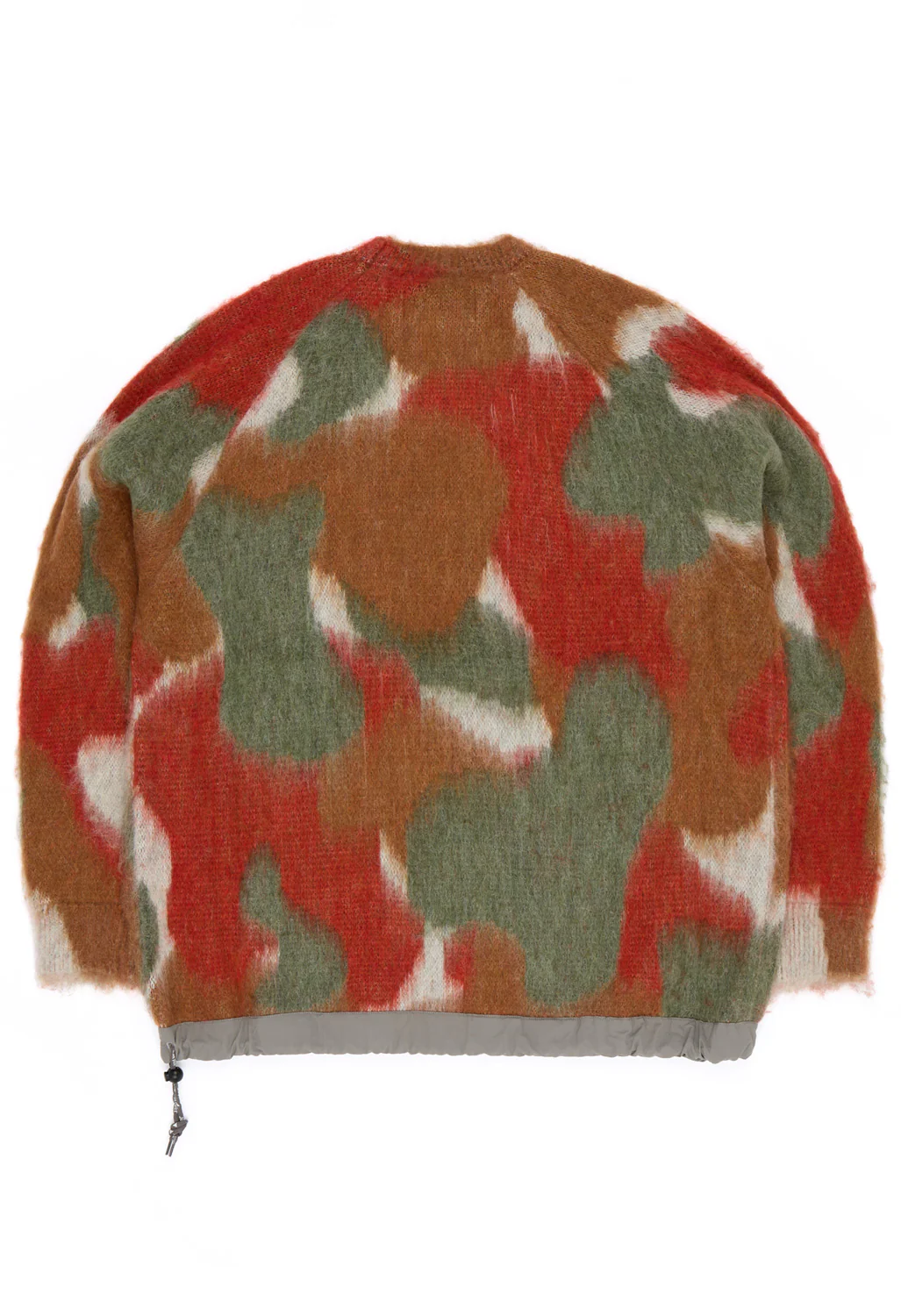 and wander Men's Mix Colour Shaggy Knit Sweater - Brown Mix - Image 2