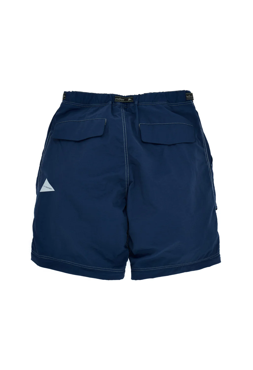 and wander Men's Ny Taffeta Hiker 2Way Pants - Dark Blue - Image 4