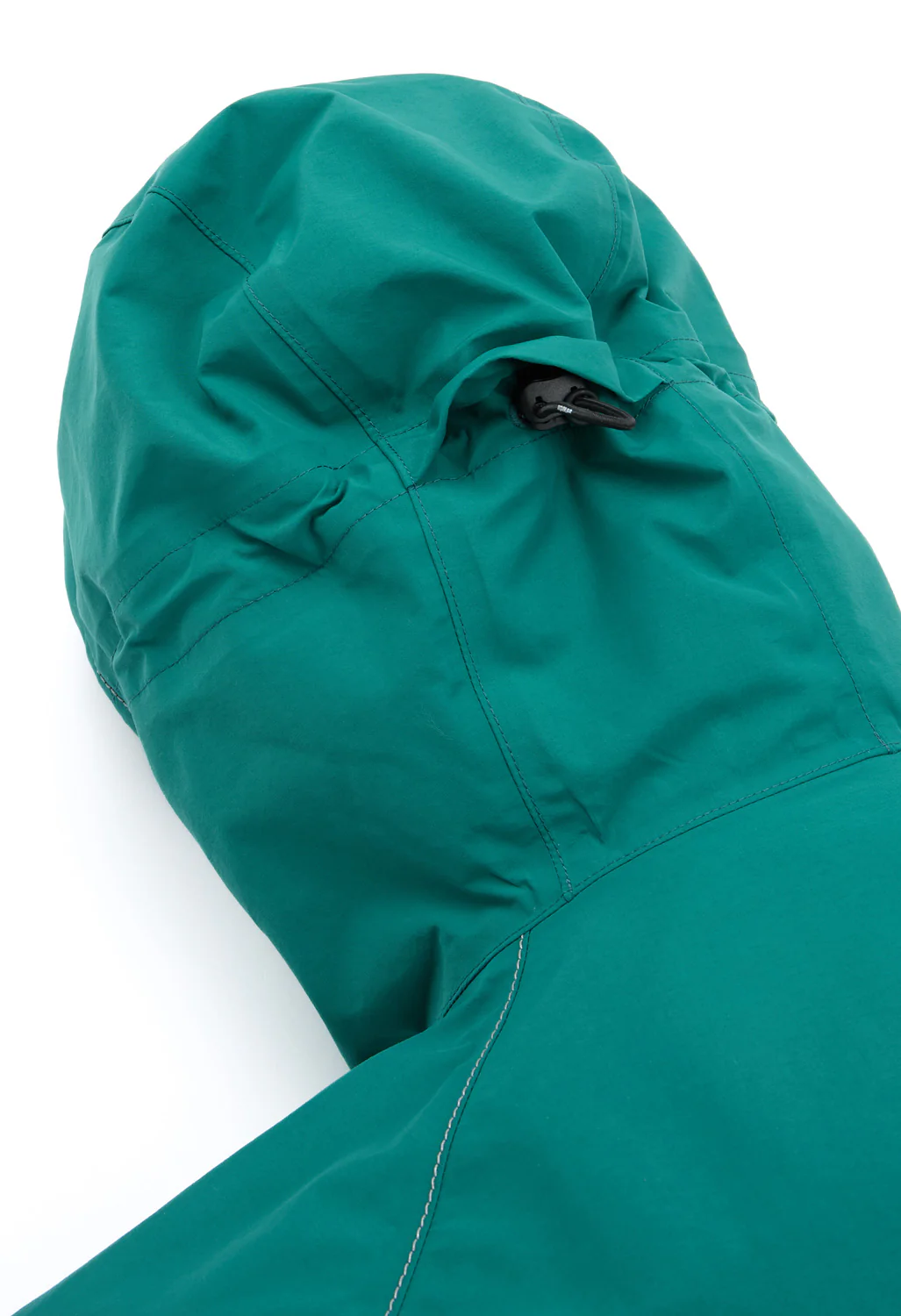 and wander Women's Loose Fitting Rain Jacket - Blue Green - Image 7