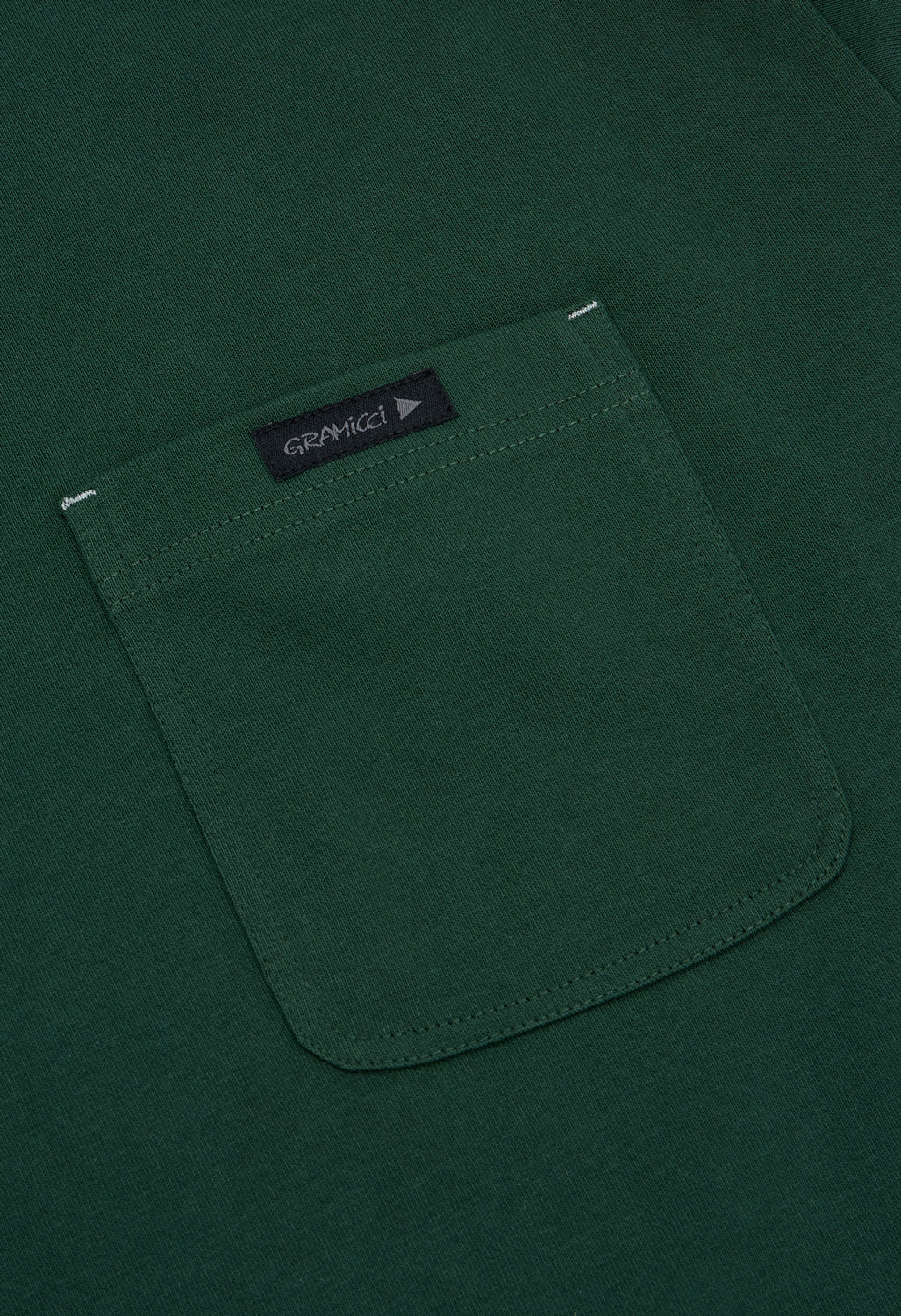 and wander x Gramicci Men's Backprint Long Sleeve Tee - Green - Image 4
