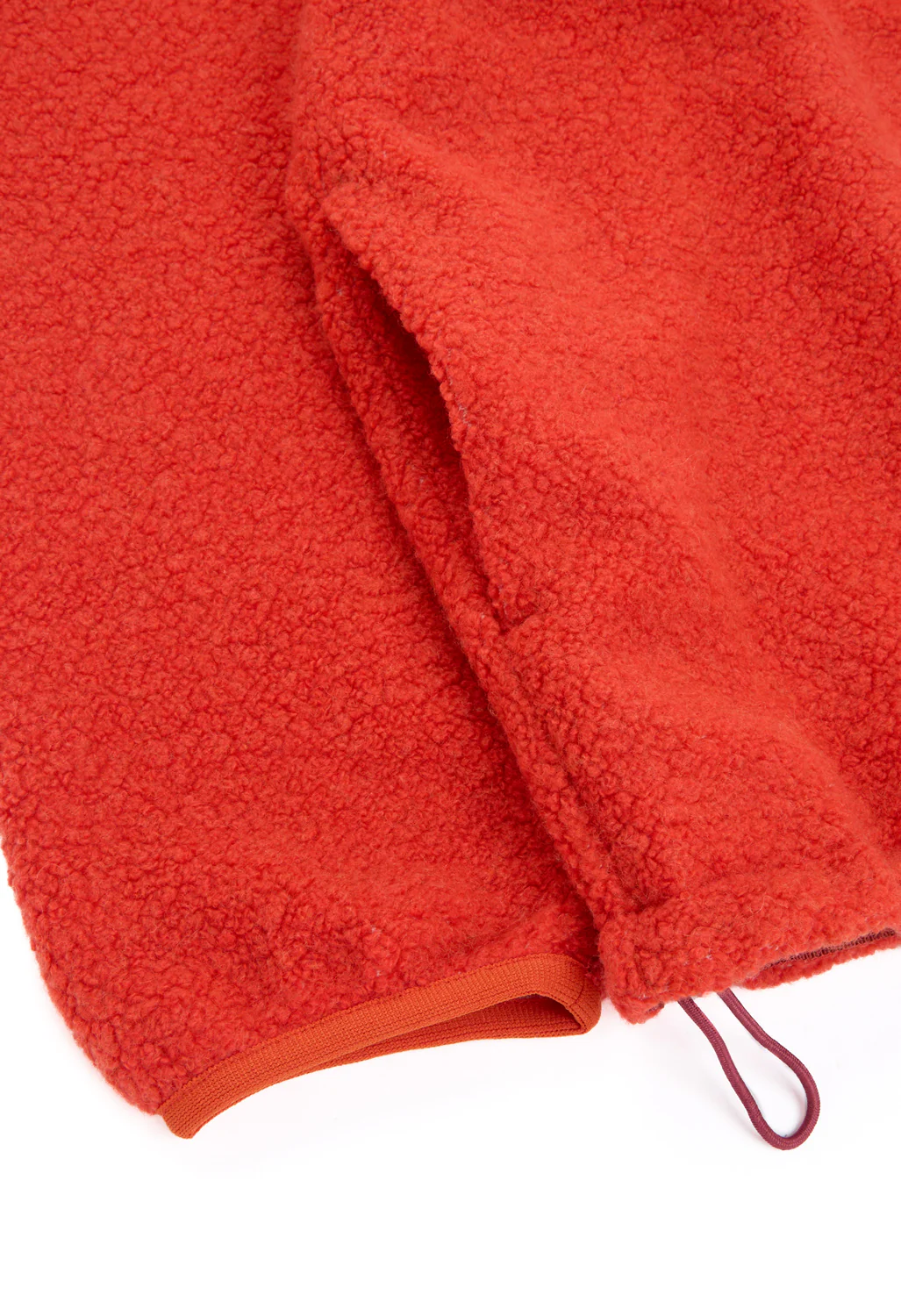 Pilgrim Surf + Supply Antonio Wool Zip Up - Orange - Image 5