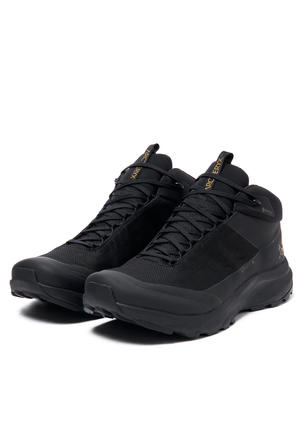 Arc'teryx Aerios FL 2 Mid GORE-TEX Men's Boots - Black/Black - Image 2