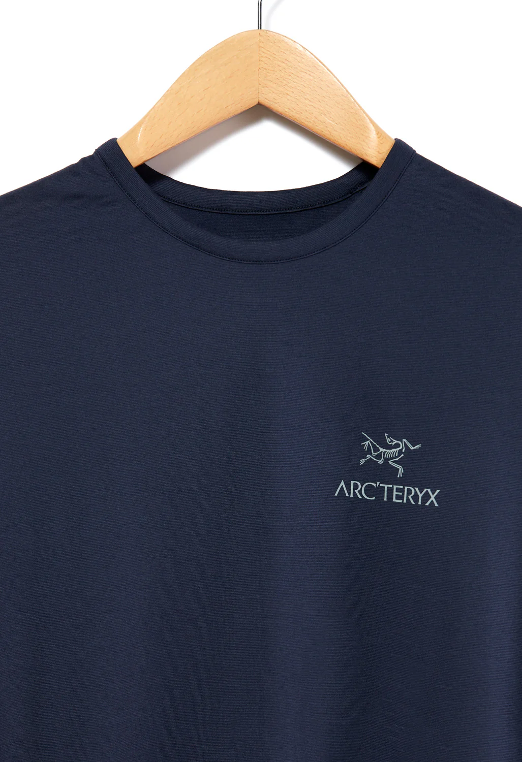 Arc'teryx Arc'Logo Emblem Men's Wool T-Shirt - Black Sapphire - Image 3