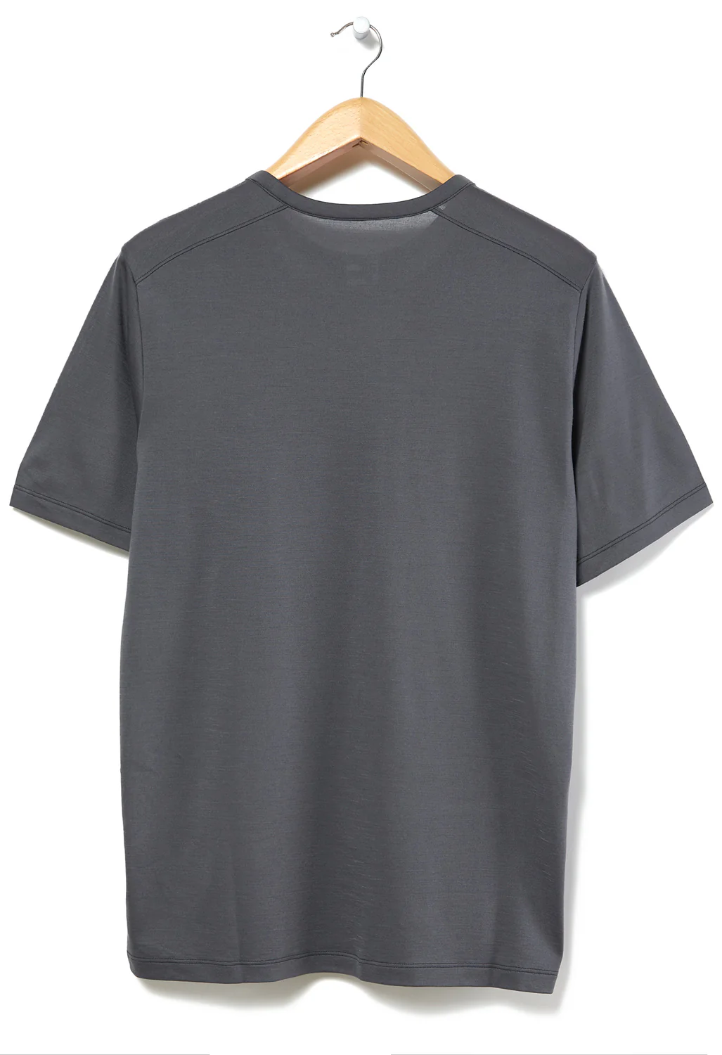 Arc'teryx Arc'Logo Emblem Men's Wool T-Shirt - Cloud - Image 2