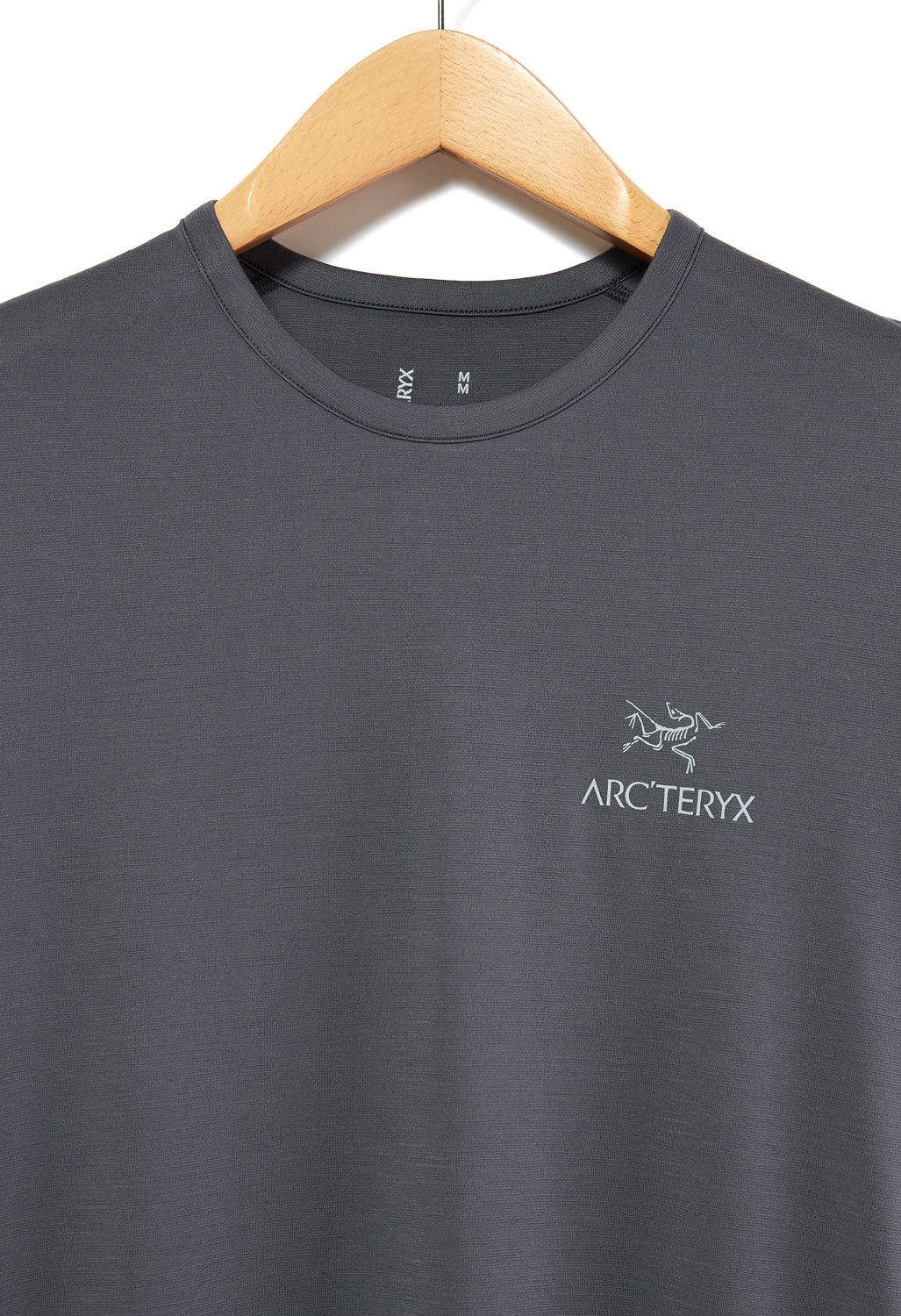 Arc'teryx Arc'Logo Emblem Men's Wool T-Shirt - Cloud - Image 3