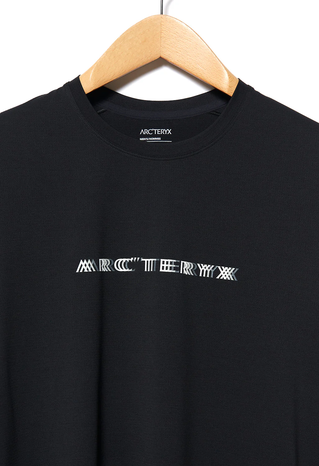 Arc'teryx Cormac Arc' Word Men's T-Shirt - Black - Image 3