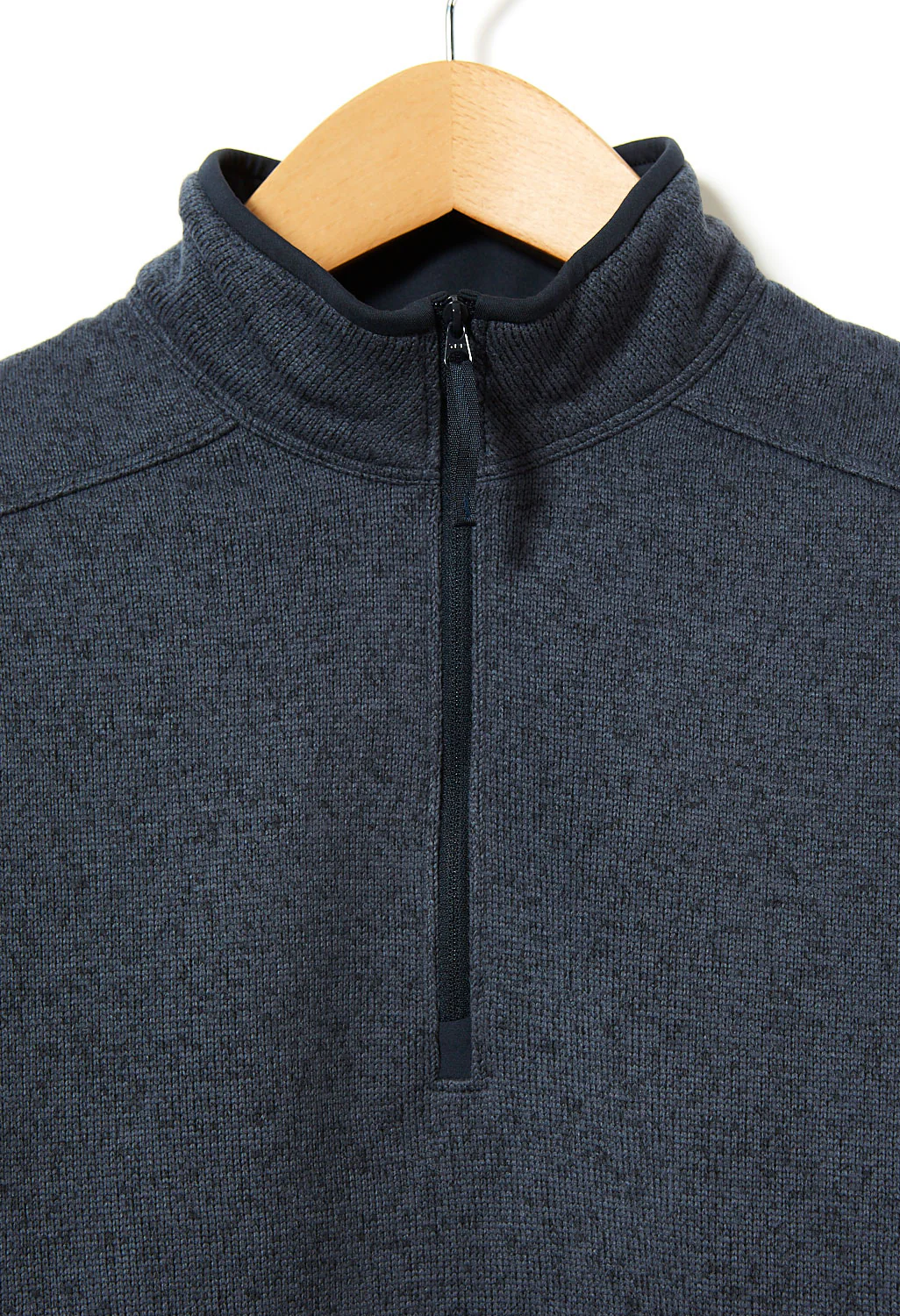 Arc'teryx Covert Men's 1/2 Zip Fleece - Exosphere Heather - Image 3