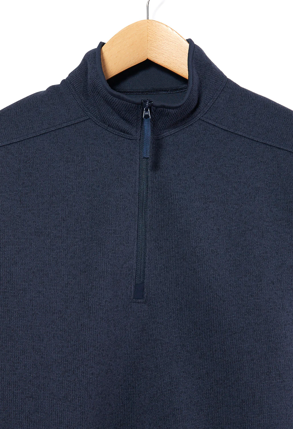 Arc'teryx Covert Men's 1/2 Zip Fleece - Kingfisher Heather - Image 3