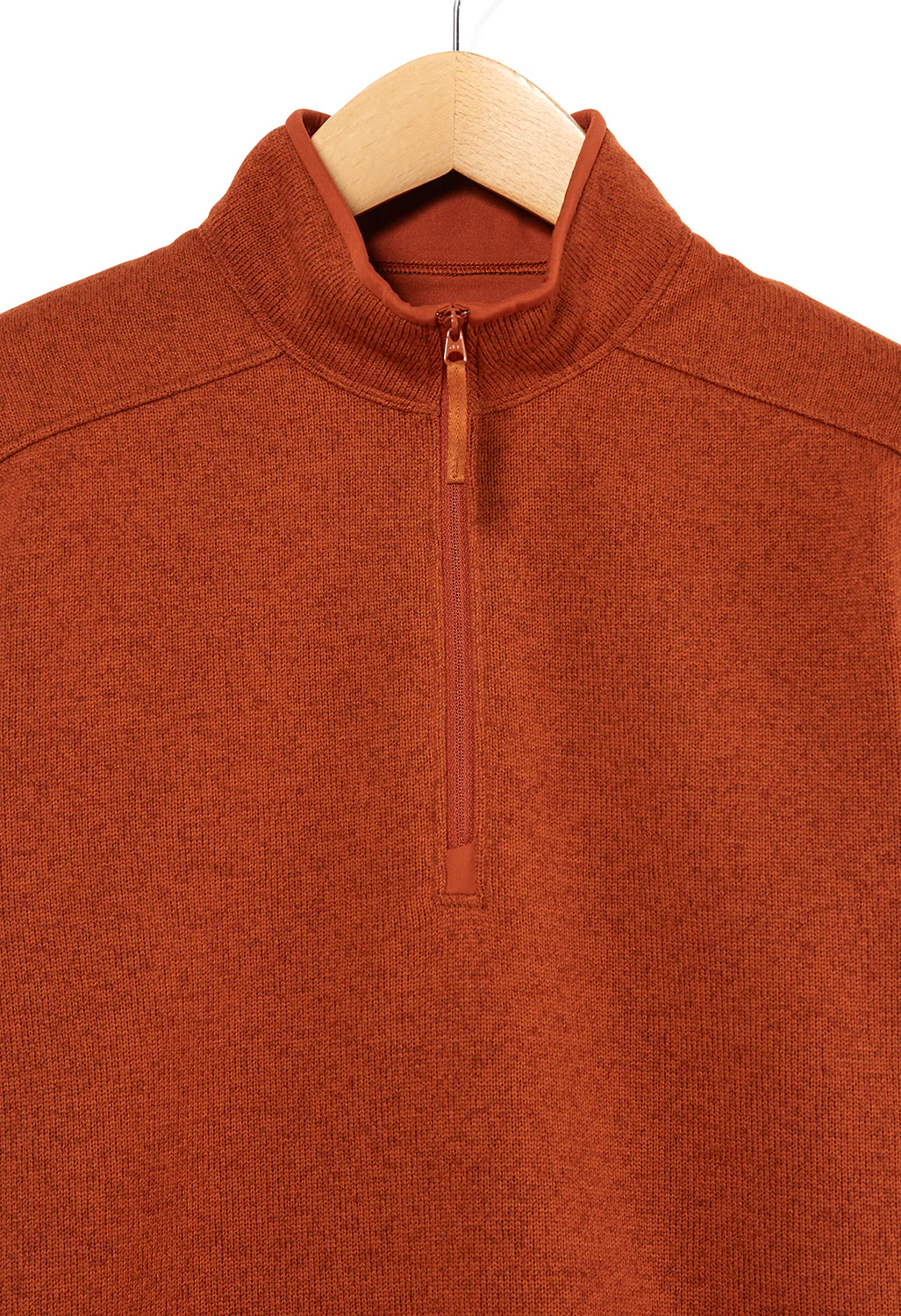 Arc'teryx Covert Men's 1/2 Zip Fleece - Komorebi Heather - Image 3