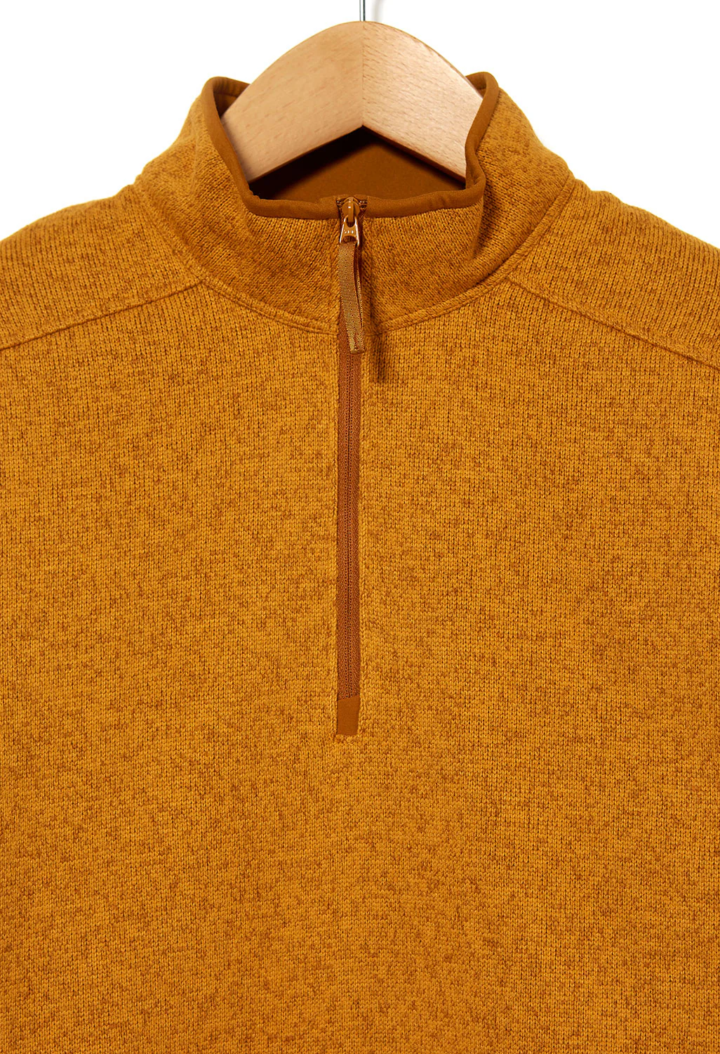 Arc'teryx Covert Men's 1/2 Zip Fleece - Light Realm Heather - Image 3