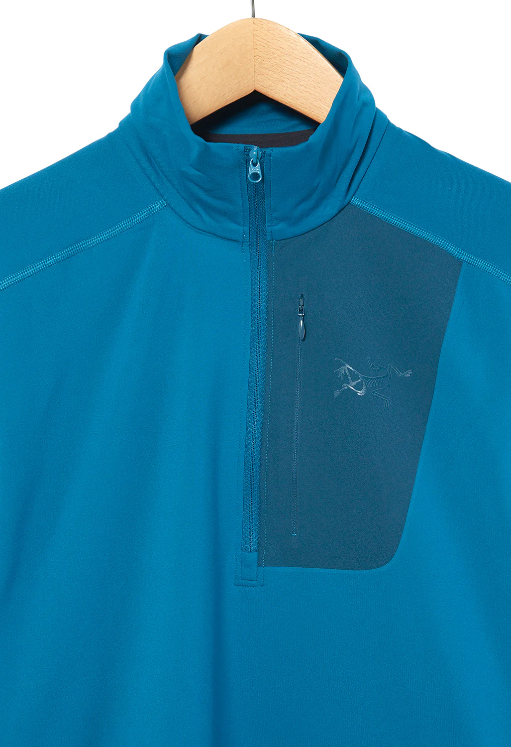 Arc'teryx Rho LT Men's Zip Neck - Forcefield - Image 3