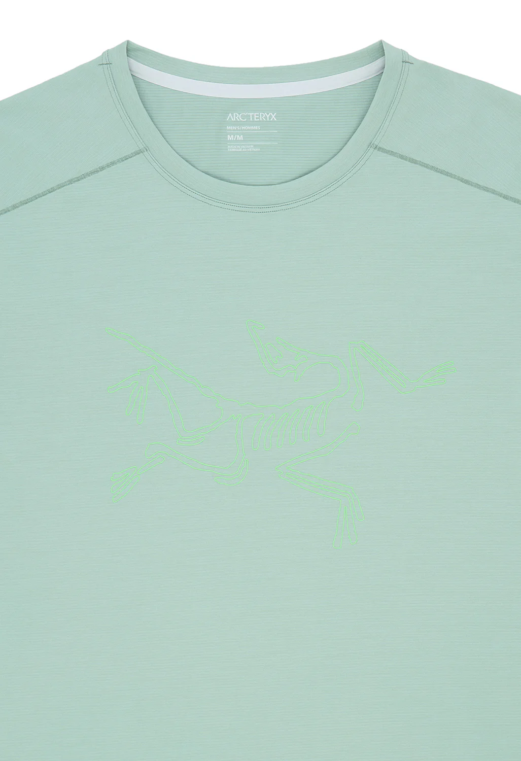 Arc'teryx Men's Cormac Logo T-Shirt - Stone Green Heather - Image 3