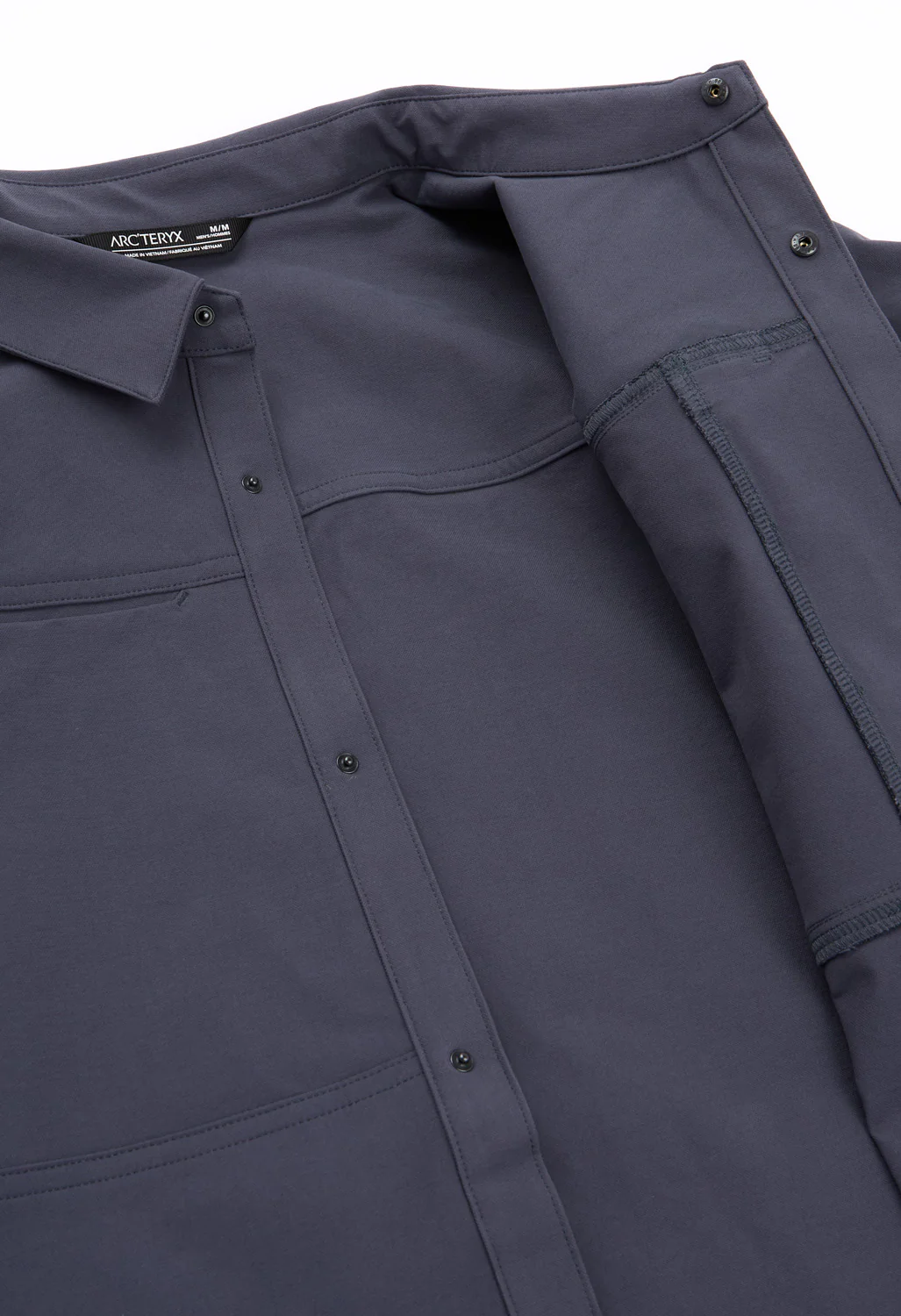 Arc'teryx Men's Cronin Cotton Overshirt - Dark Stratus - Image 5