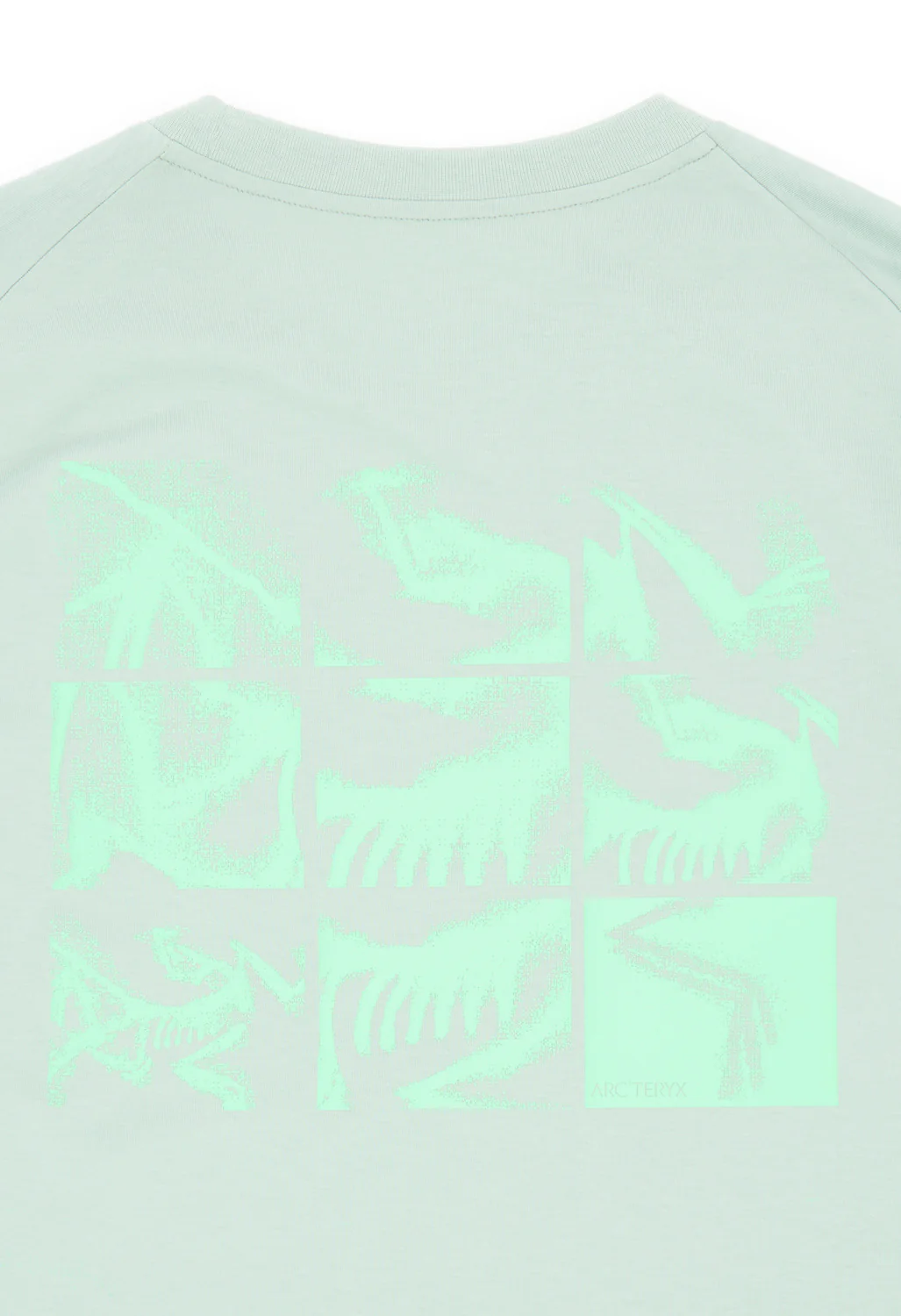 Arc'teryx Men's Kragg SL Bird Tile Long Sleeve T-Shirt - Stone Green / Phosphorescent - Image 4