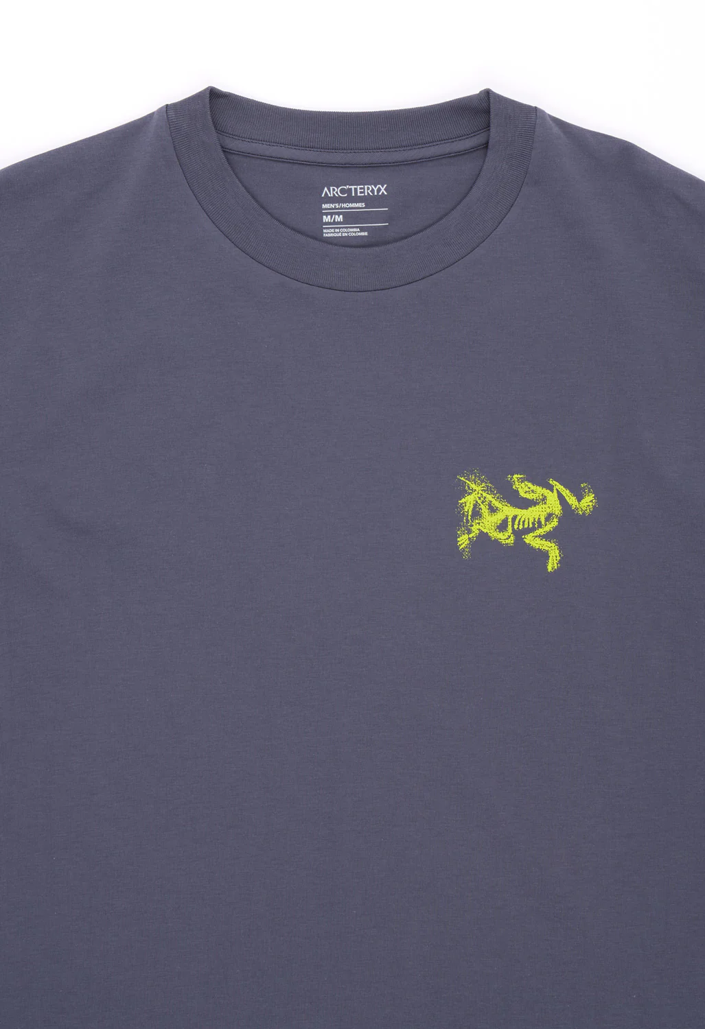 Arc'teryx Men's SL Cotton Bird Tile Long Sleeved T-Shirt - Dark Stratus / Euphoria - Image 3