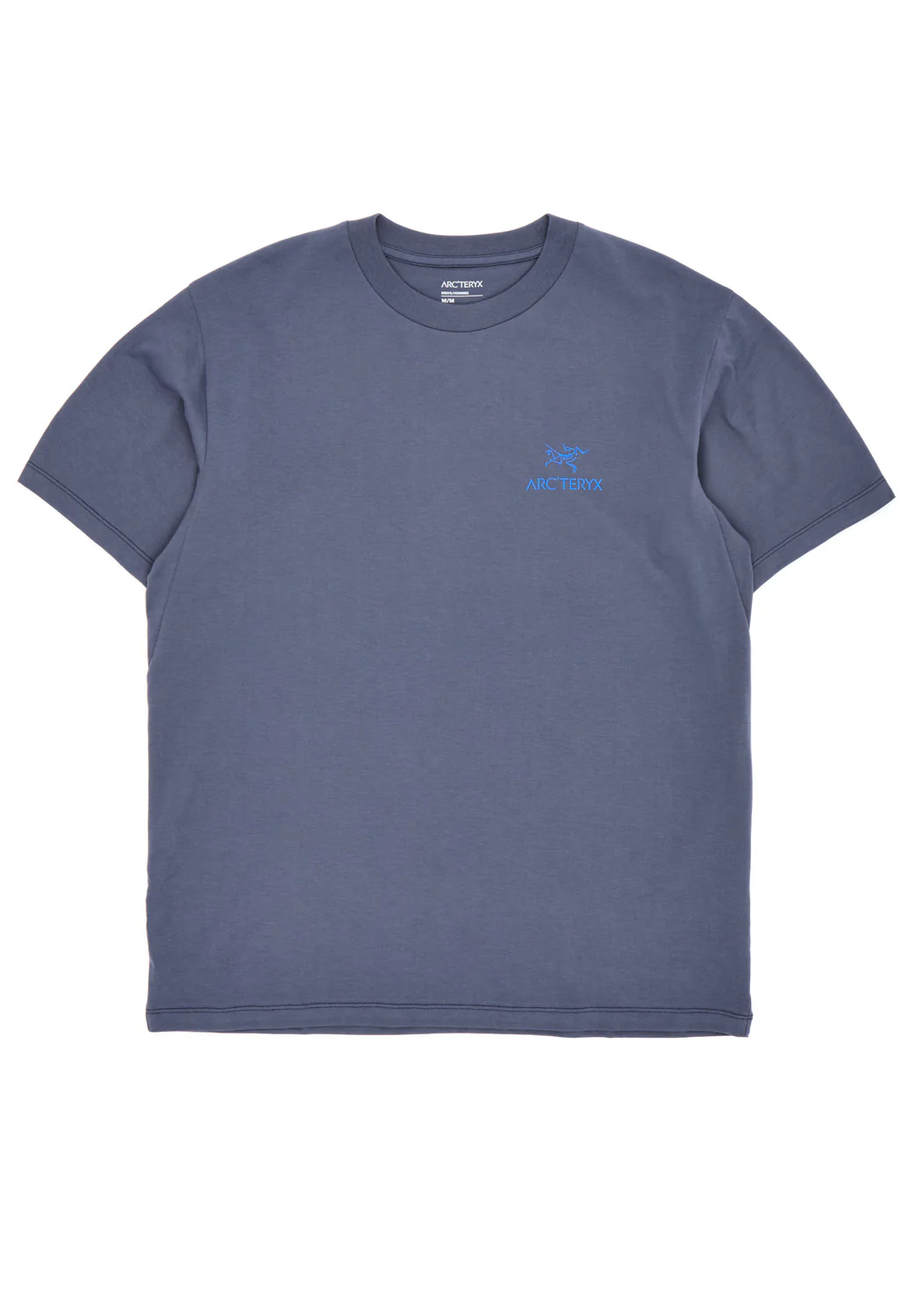 Arc'teryx Men's SL Cotton Bird Word Short Sleeved T-Shirt - Dark Stratus / Fluidity - Image 2