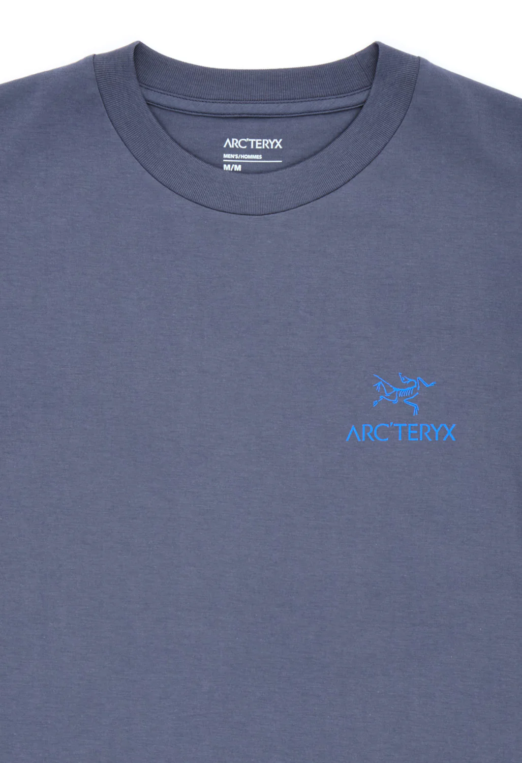 Arc'teryx Men's SL Cotton Bird Word Short Sleeved T-Shirt - Dark Stratus / Fluidity - Image 3