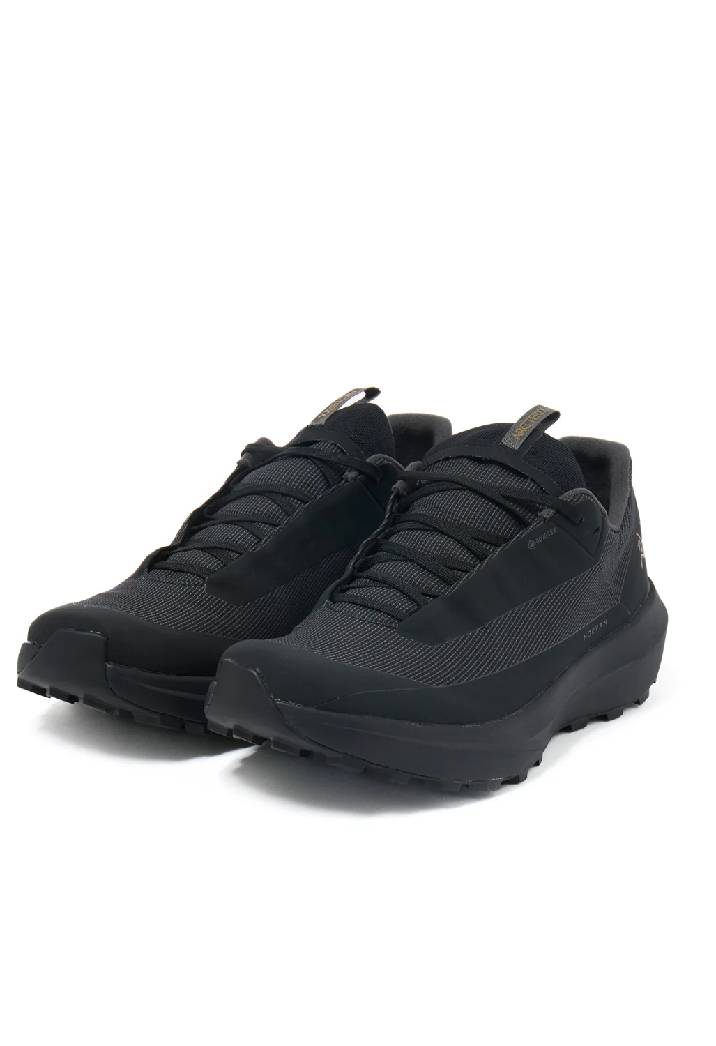 Arc'teryx Norvan LD 4 GORE-TEX Trail Running Shoes - Black / Black - Image 3
