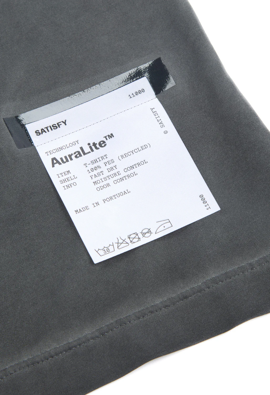 Satisfy AuraLite T-Shirt - Pigment Black - Image 5