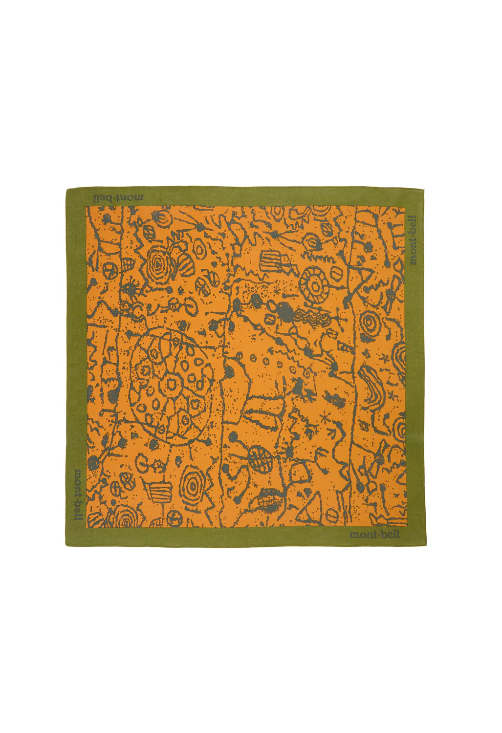 Montbell Bandana - Autumn Leaves