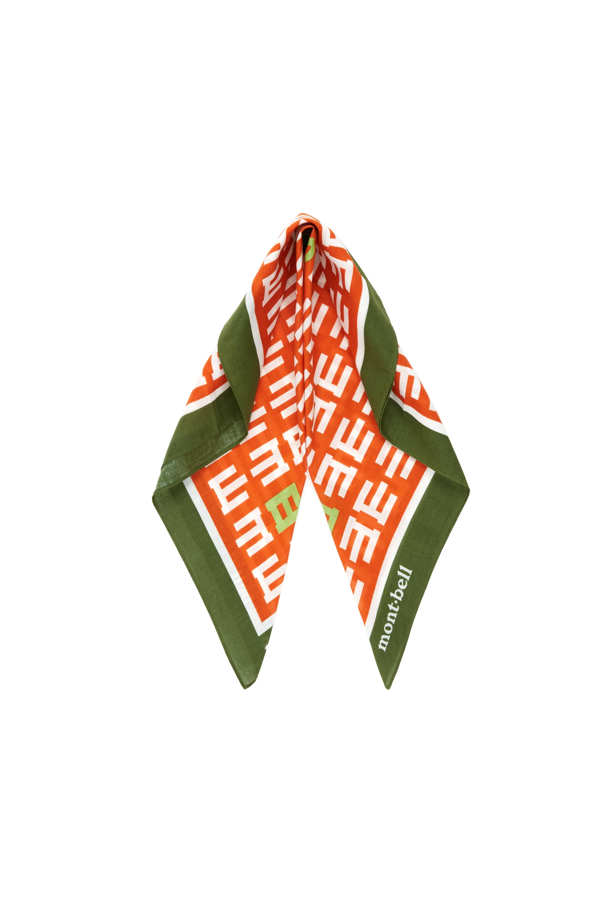 Montbell Bandana Yama No Hi - Burnt Orange - Image 2
