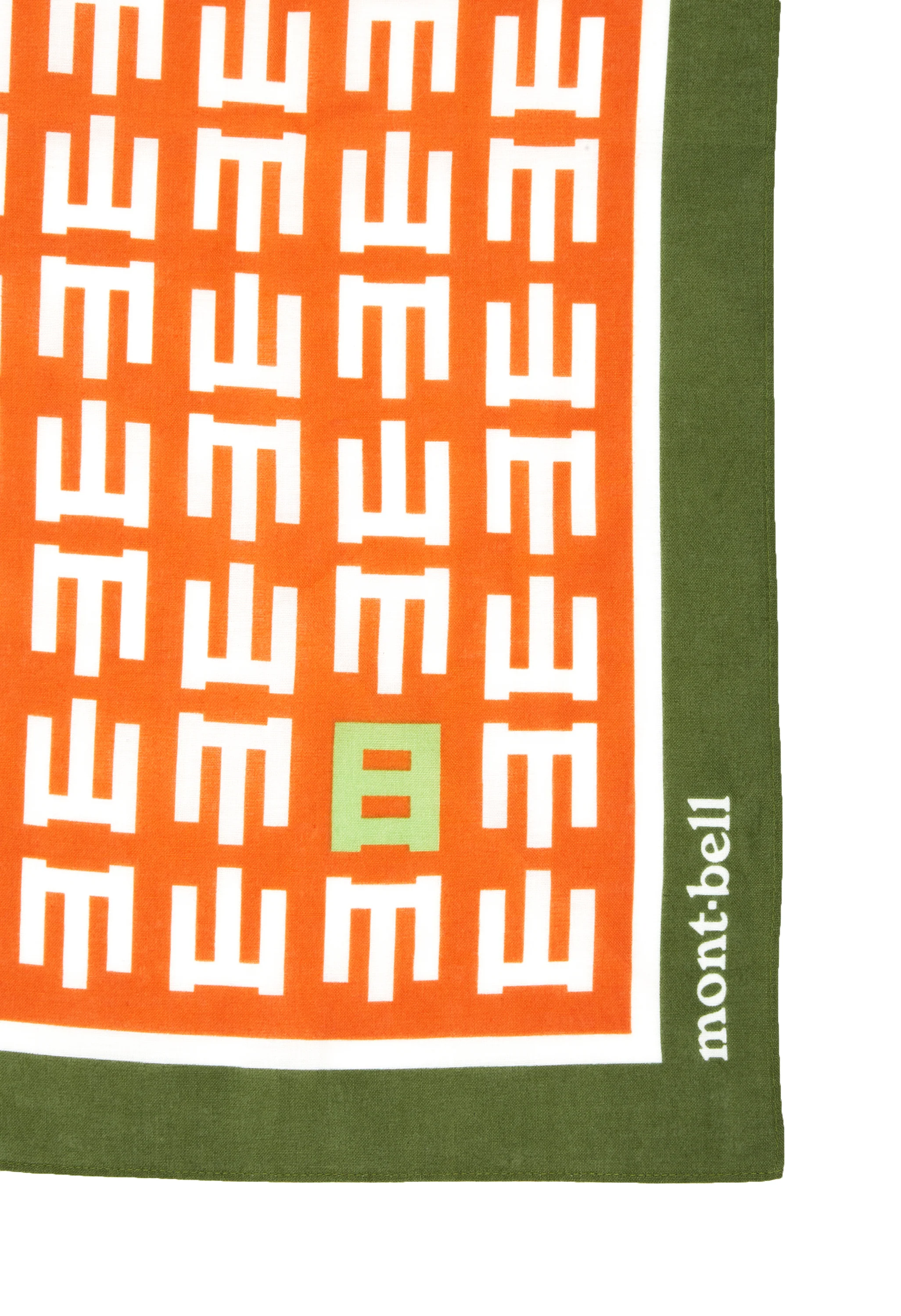 Montbell Bandana Yama No Hi - Burnt Orange - Image 4