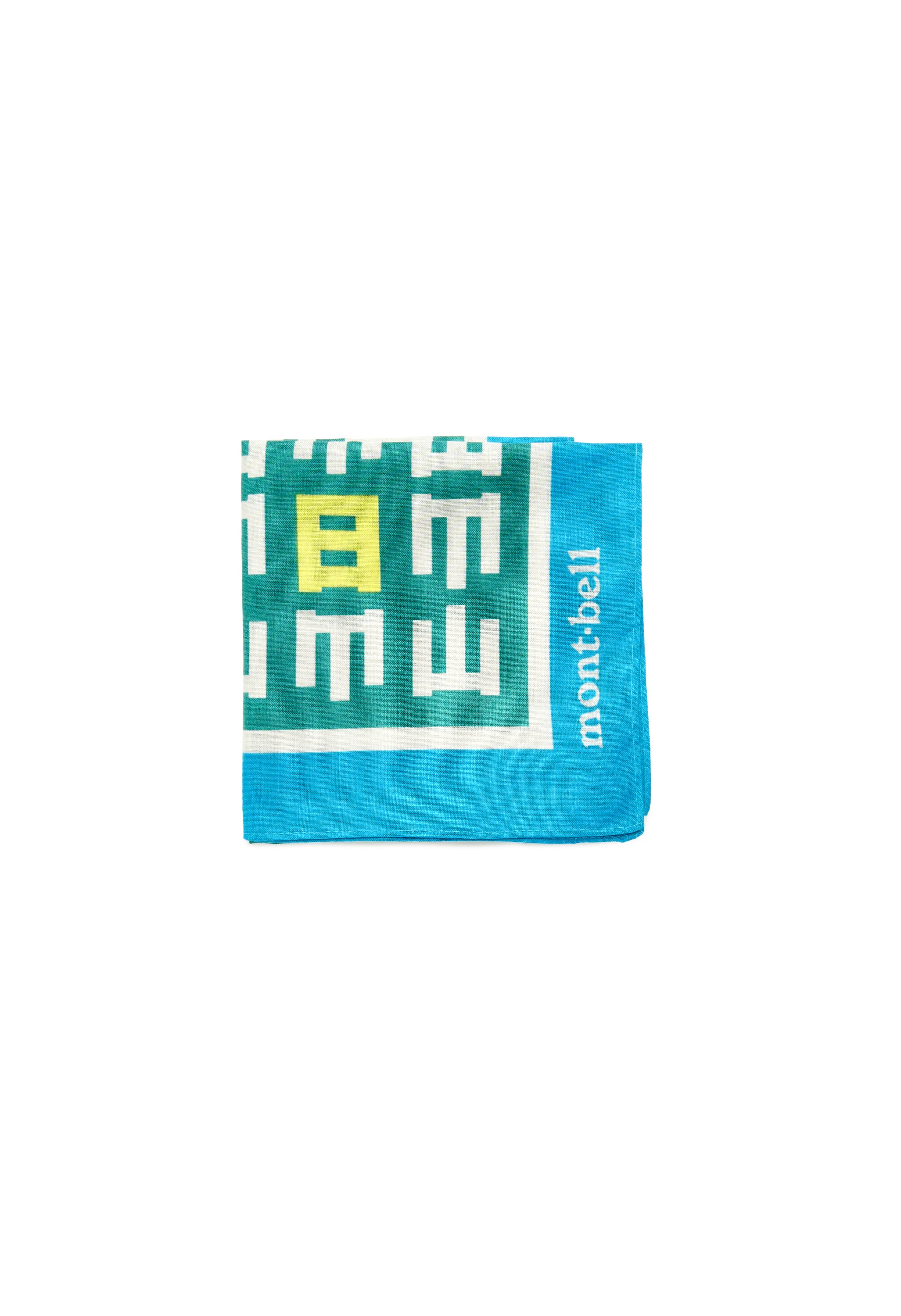 Montbell Bandana Yama No Hi - Emerald - Image 3