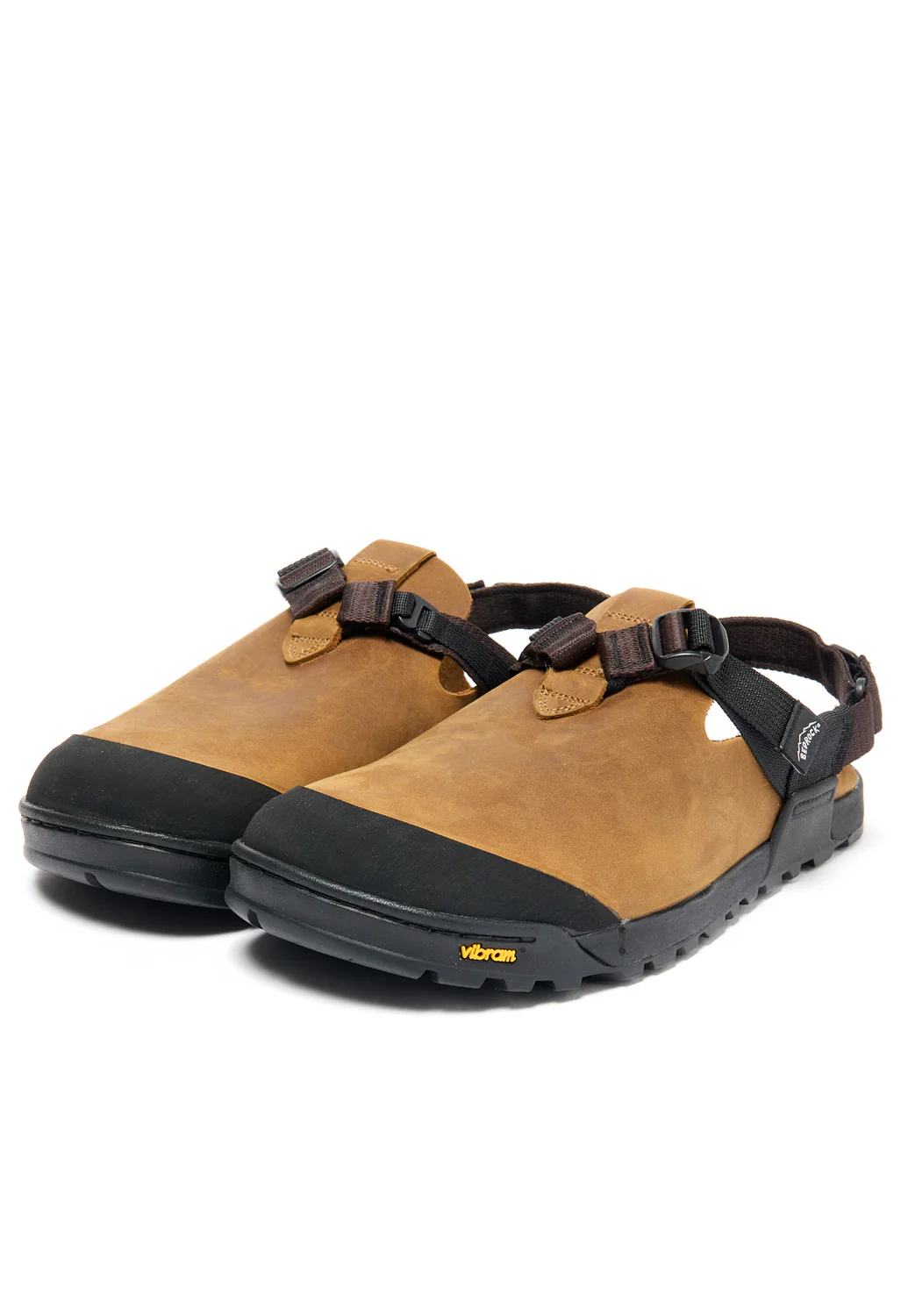 Bedrock Sandals Mountain Clog - Brown Nubuck Leather - Image 3