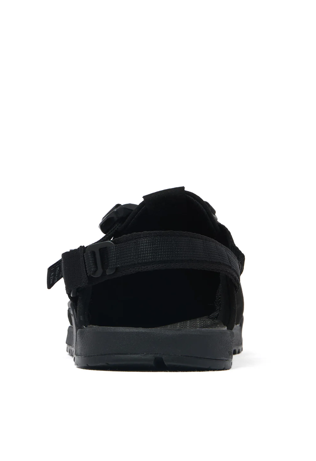 Bedrock Sandals Mountain Clog - Obsidian Black Synthetic Suede - Image 4