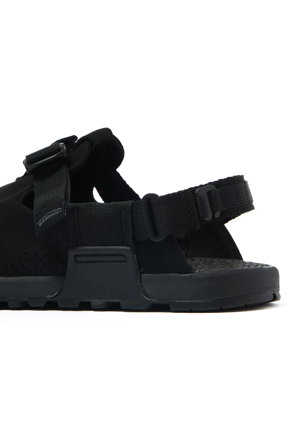 Bedrock Sandals Mountain Clog - Obsidian Black Synthetic Suede - Image 6