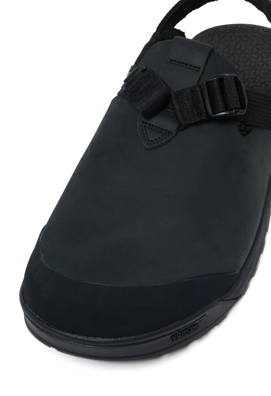 Bedrock Sandals Mountain Clog - Obsidian Dark Grey Nubuck Leather - Image 2