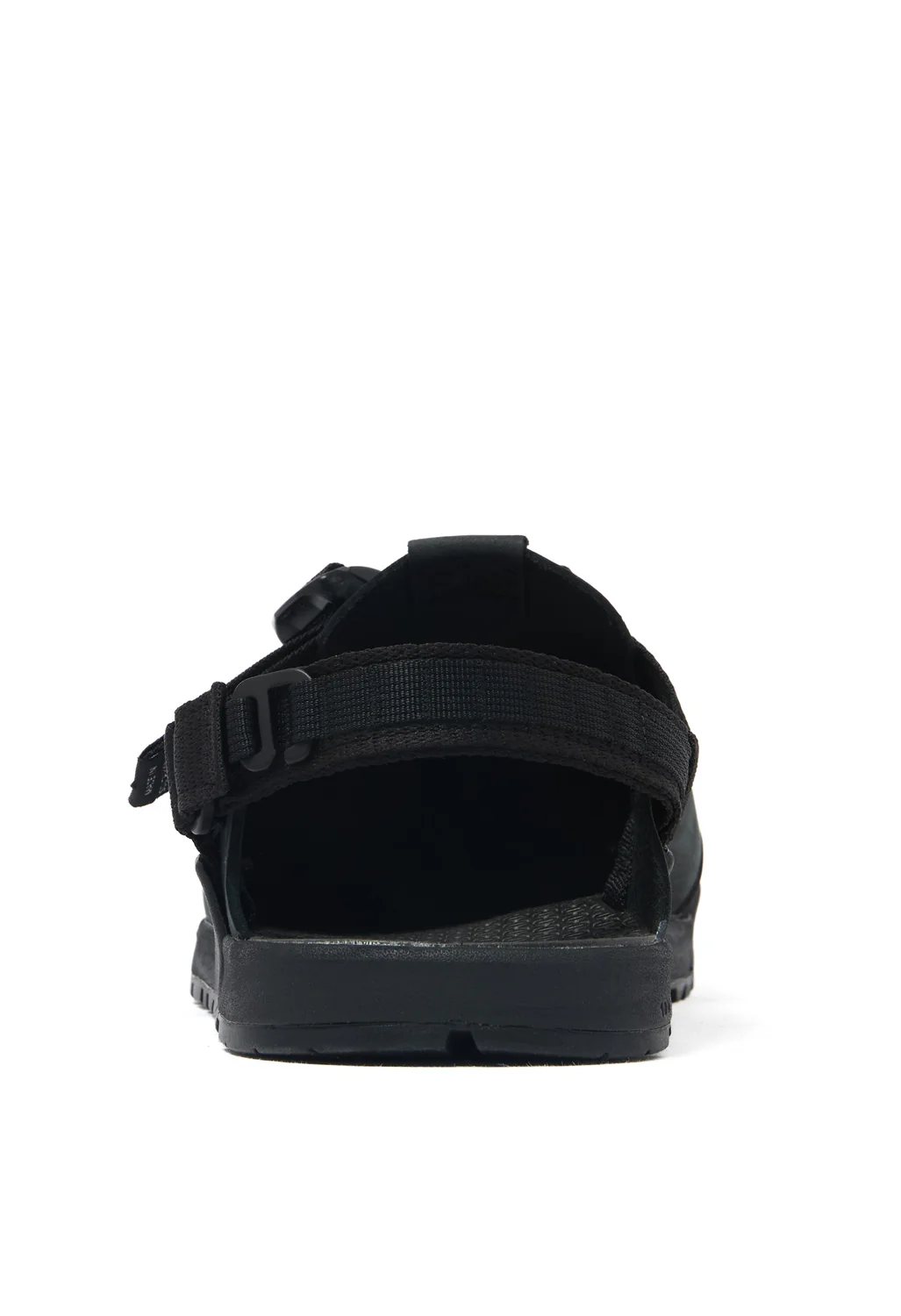Bedrock Sandals Mountain Clog - Obsidian Dark Grey Nubuck Leather - Image 4